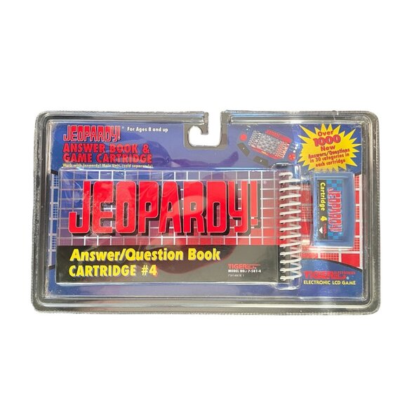 NEW! Jeopardy! Cartridge #4 for Tiger vintage electronic handheld - Picture 1 of 2